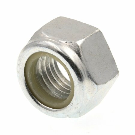 PRIME-LINE Nylon Insert Lock Nuts, Class 8 Metric, M16-2.0, Zinc Plated Steel, 5PK 9117721